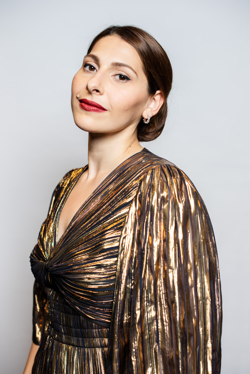 Portret van Bella Adamova - voor het Internationaal Vocalisten Concours